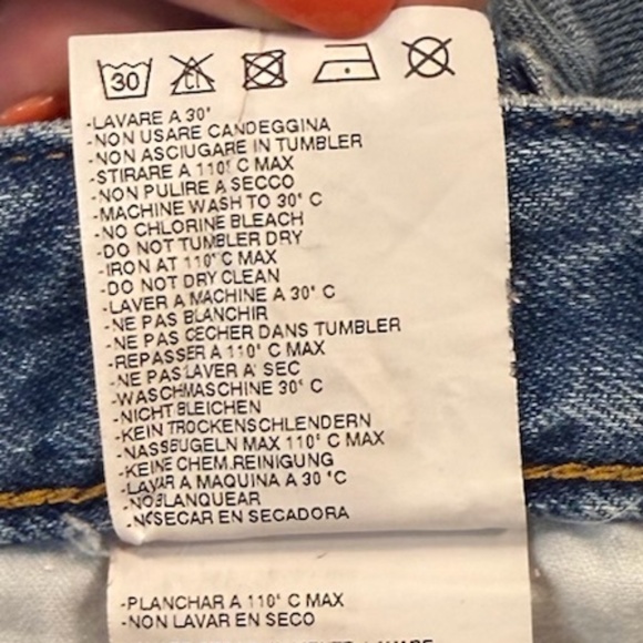 Viktor & Rolf "Monsieur" Style F332 Distressed Jeans - Picture 9 of 11